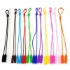 New double-hole silicone buckle adjustable eyeglass rope, adult and children's sports fixed anti-slip rope, extended thick rope Item Picture